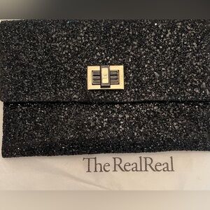 Anya Hindmarch envelope clutch suede & leather see bag description below❤️❤️